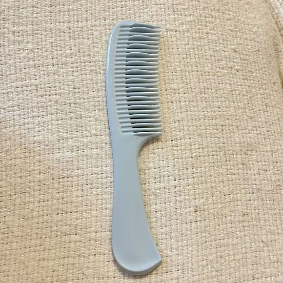 Vintage 60s 70's‎ AJAX Unbreakable Comb USA Used Baby Blue Pocket Purse - Picture 1 of 5
